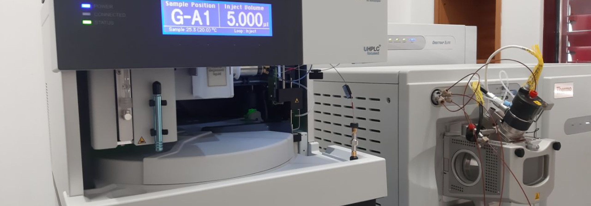 Generic representation of Presentation of the new LC-MS equipment