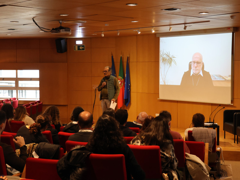 Cerimónia de Abertura com os diretores do CCMAR e CIIMAR